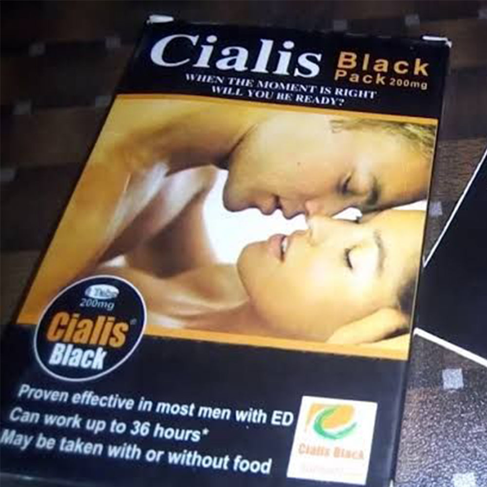 Cialis Black 200mg 6 Tablets