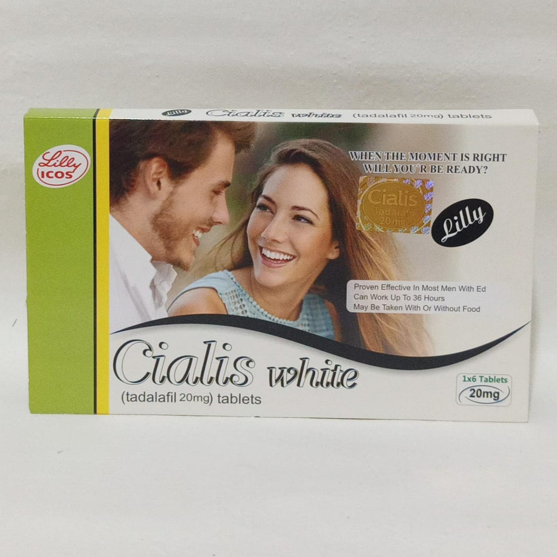 Cialis White Lilly 20mg 6 Tablets