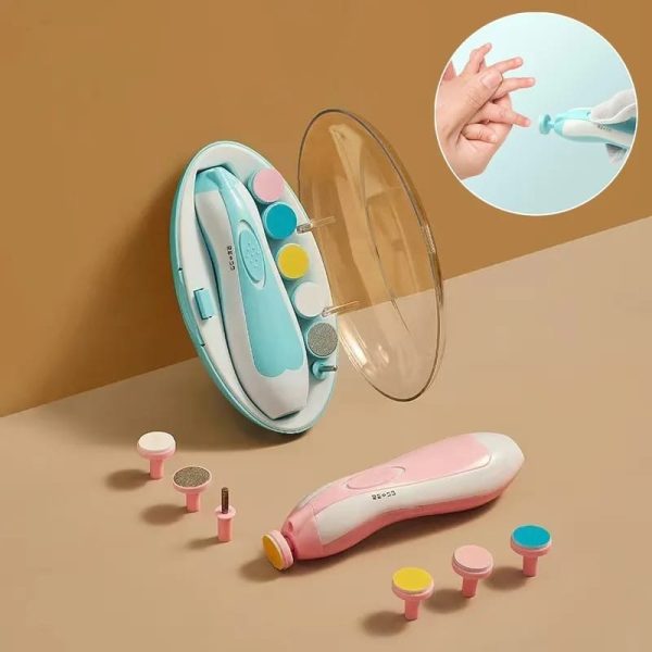 Electric Nail Clipper – Baby Nail Trimmer Clipper Set (Random Color)