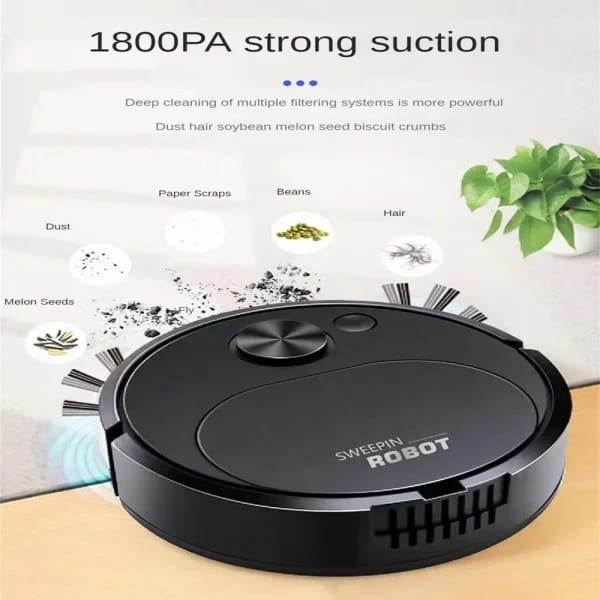 Wireless Smart Sweeping Robot