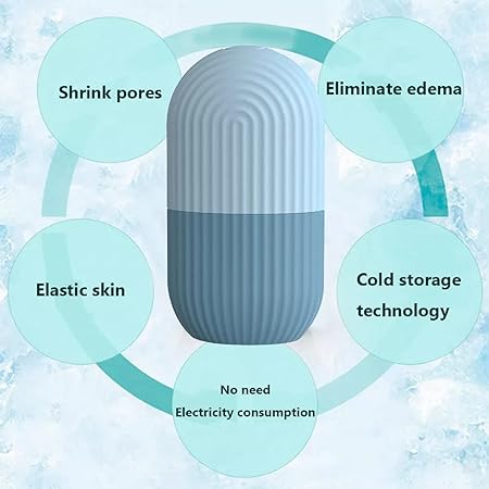 Facial Ice Roller For Face with Premium Quality (Random Colour)