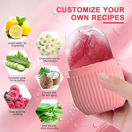 Facial Ice Roller For Face with Premium Quality (Random Colour)